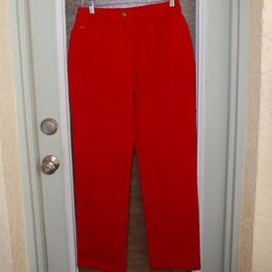 St John New with Tags Red Jeans